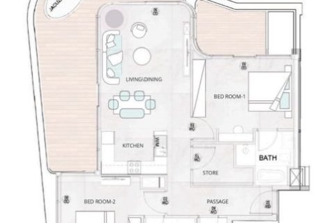 Apartment in Dubai, UAE 2 bedrooms, 138 sq.m. № 704447 - photo 12