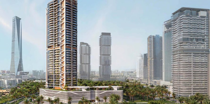 آپارتمان در Jumeirah Islands، Dubai ، امارات متحده عربی 1 خوابه ، 76 متر مربع.  شماره 704450