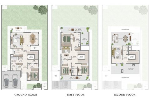 Dubai Hills Estate, Dubai, संयुक्त अरब अमीरात में विला, 4 बेडरूम, 478 वर्ग मीटर, संख्या 704451 - फ़ोटो 10