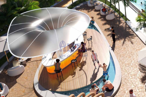 Apartament në Al Marjan Island, Ras Al Khaimah, Emiratet e Bashkuara Arabe 1 dhomë gjumi, 98.1 m2. № 657076 - Foto 6