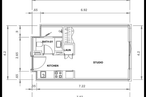 Huoneisto Town Square, Dubai, Arabiemiraatit 24.3 m2 № 739094 - kuva 10