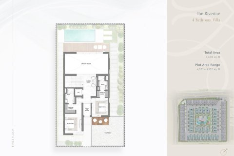 Townhouse di Mohammed Bin Rashid City, Dubai, UEA 3 kamar tidur, 333 m2 nomor 704643 - foto 17