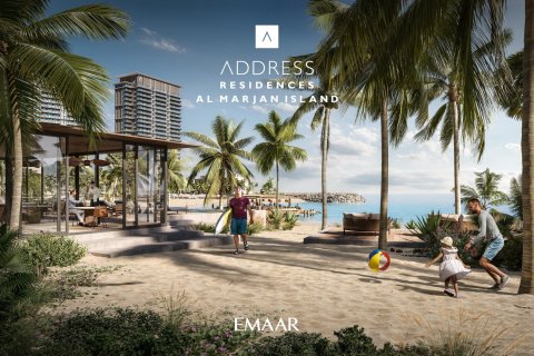 Al Marjan Island, Ras Al Khaimah, संयुक्त अरब अमीरात में अपार्टमेंट, 2 बेडरूम, 109 वर्ग मीटर, संख्या 656316 - फ़ोटो 1