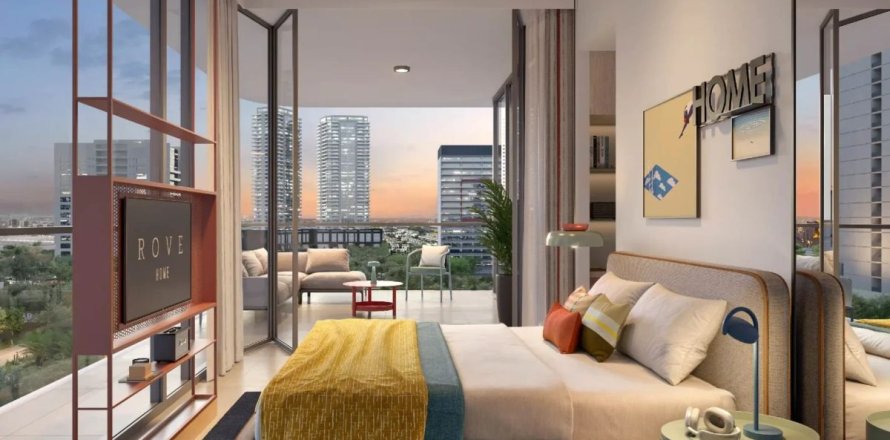 Квартира в Бизнес-Бэй, Дубай, ОАЕ 1 спальня, 55.5м2 № 694104