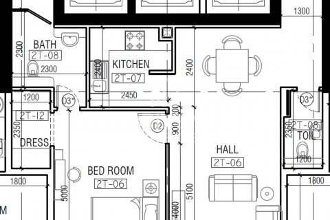 Byt v Al Furjan, Dubai, SAE 1 ložnice, 84 m² Č.: 601669 - fotografie 16