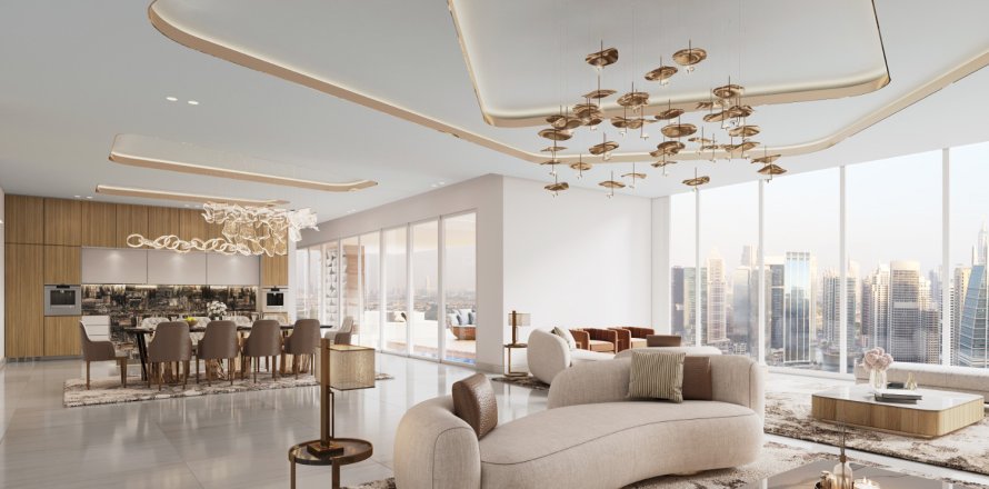 Korter asukohaga Jumeirah Lake Towers, Dubai, AÜE: 4 magamistoaga, 542.12 m² Nr 764146