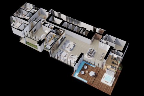 Müüa korter asukohaga Jumeirah Lake Towers, Dubai, AÜE: 4 magamistoaga, 542.12 m² Nr 764146 - pilt 19