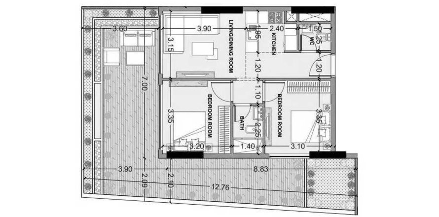 Apartamento em Dubai Land, Dubai, EAU 2 quartos, 113.8 m2 № 705139