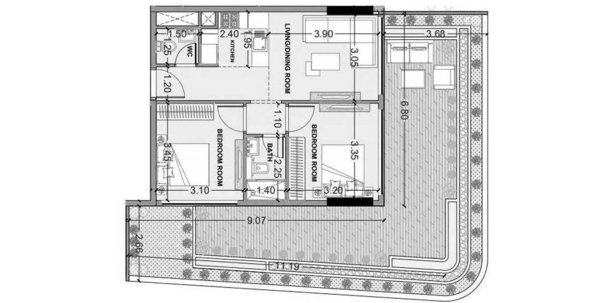 Apartamento em Dubai Land, Dubai, EAU 2 quartos, 132.67 m2 № 705138