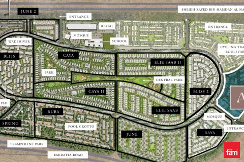 Rekkehus til salgs i Dubai, Emiratene 3 soverom, 144.8 kvm Nr. 678283 - Foto 7