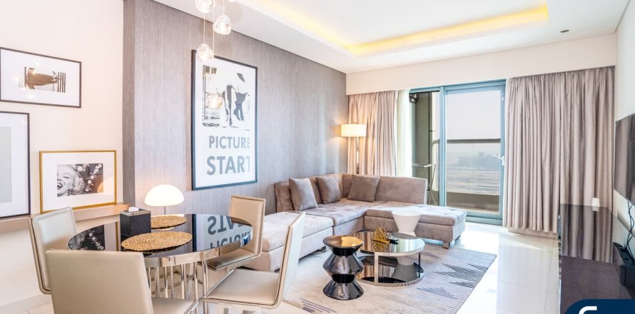 Пәтер Бизнес-Бэй, Дубай, БАӘ-да 1 жатын бөлме, 87 м² № 667313