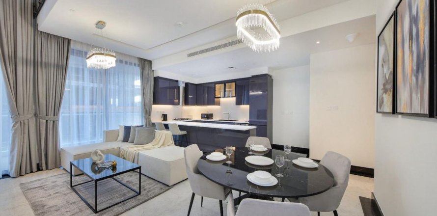 Byt v Business Bay, Dubai, SAE 1 ložnice, 140.5 m² Č.: 577949
