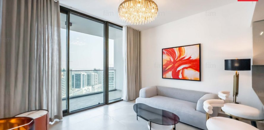阿联酋 Dubai Business Bay 公寓  1 卧, 59.6 平方米 , 编号 579311
