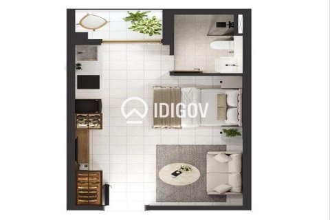 Apartman u Arjan, Dubai, UAE 1 soba, 34.28 m2 Br. 766704 - fotografija 19