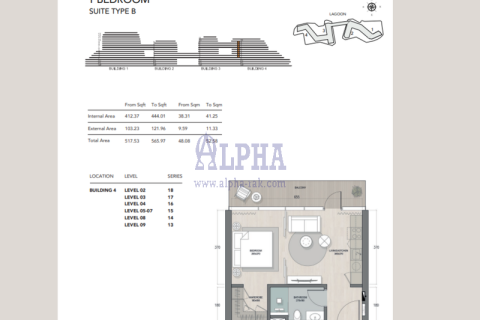 阿联酋 Ras Al Khaimah Mina Al Arab 待售 : 1 卧, 48.6 平方米 , 编号657071 - 照片 14