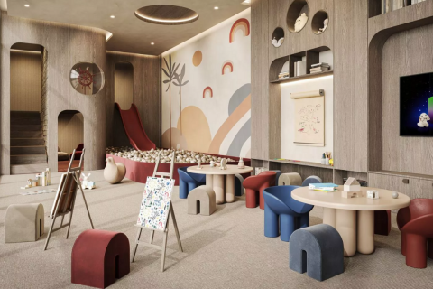 Byt na Saadiyat Island, Abu Dhabi, SAE 2 ložnice, 109 m² Č.: 594510 - fotografie 6