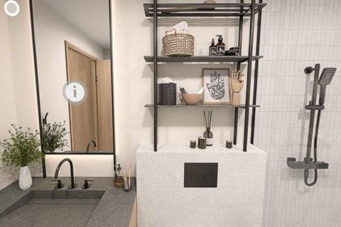 Byt na Saadiyat Island, Abu Dhabi, SAE 1 ložnice, 78 m² Č.: 594514 - fotografie 8