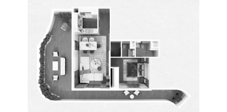 Квартира в Bararigate by ADE в Majan, Дубай, ОАЭ 2 комнаты, 81.51м2 № 688072