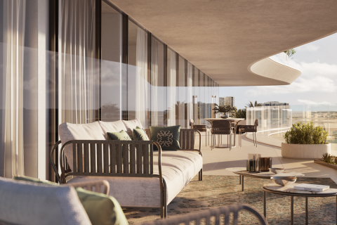 Byt v Al Reem Island, Abu Dhabi, SAE 1 ložnice, 88 m² Č.: 594544 - fotografie 5