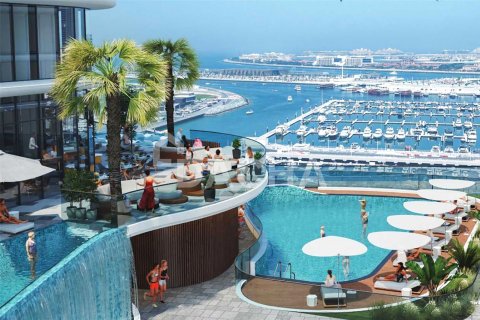 Lägenhet till försäljning i Dubai Harbour, Dubai, UAE 3 sovrum, 221 kvm Nr. 726875 - fotografi 21