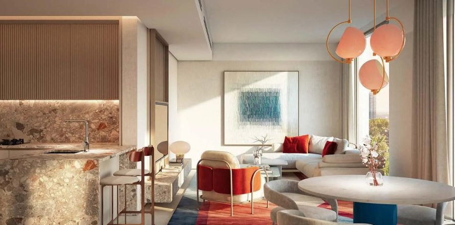 阿联酋 Dubai 公寓  1 卧, 73.7 平方米 , 编号 727238
