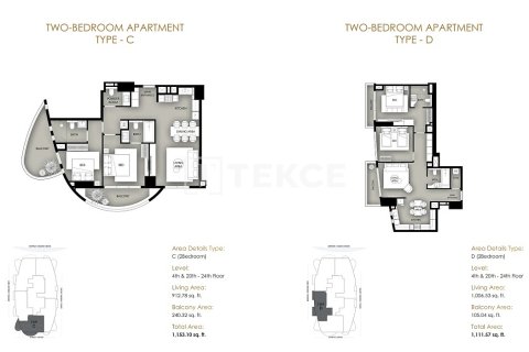 Apartmán v Dubai Marina, SAE 2 spálne, 160 m2 č. 678564 - Fotografia 30