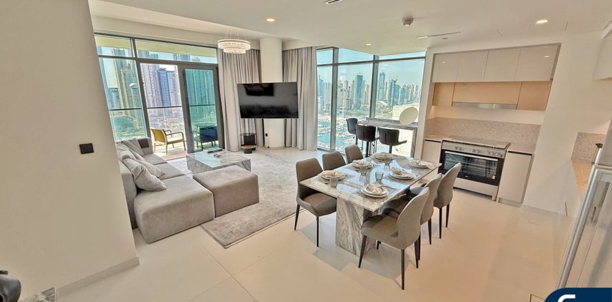 Apartment i Dubai Harbour, Dubai, UAE 3 soveværelser, 163 kvm № 667015