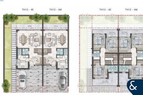 Villa zum Verkauf in DAMAC Hills (Akoya by DAMAC), Dubai, VAE 4 Schlafzimmer, 224 m2 Nr. 666770 - Foto 10