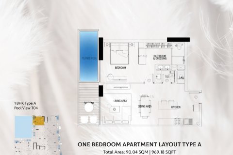 Apartman u Jumeirah Village Circle, Dubai, UAE 1 soba, 44 m2 Br. 728516 - fotografija 7