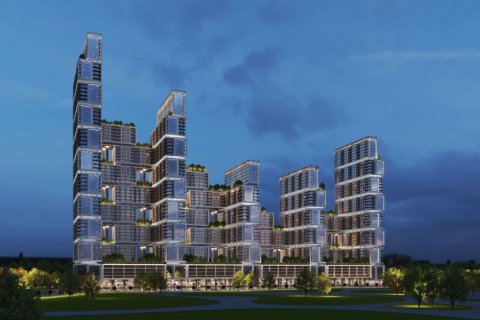 Lägenhet till försäljning i Ras Al Khor, Dubai, UAE 1 sovrum, 62.7 kvm Nr. 659118 - fotografi 1