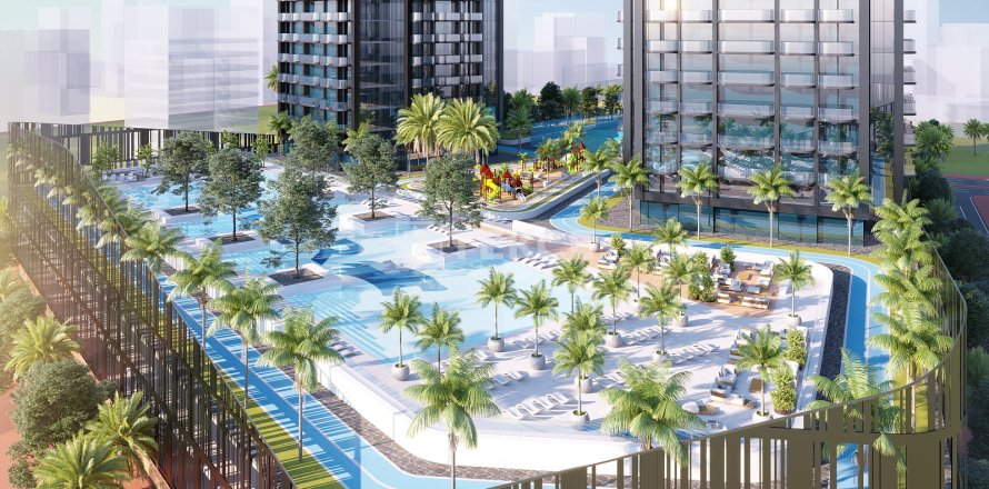 דירה ב Dubai, איחוד האמירויות 1 חדר, 39 מ"ר מספר 730904