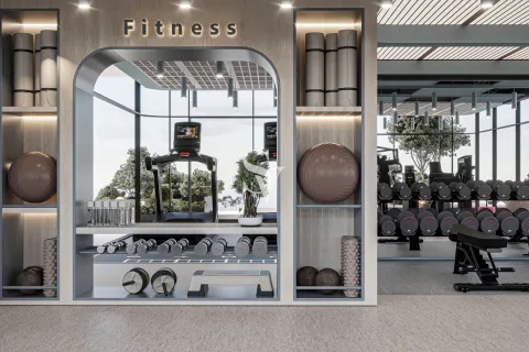 Lägenhet till försäljning i Dubai, UAE 2 sovrum, 126 kvm Nr. 657627 - fotografi 21