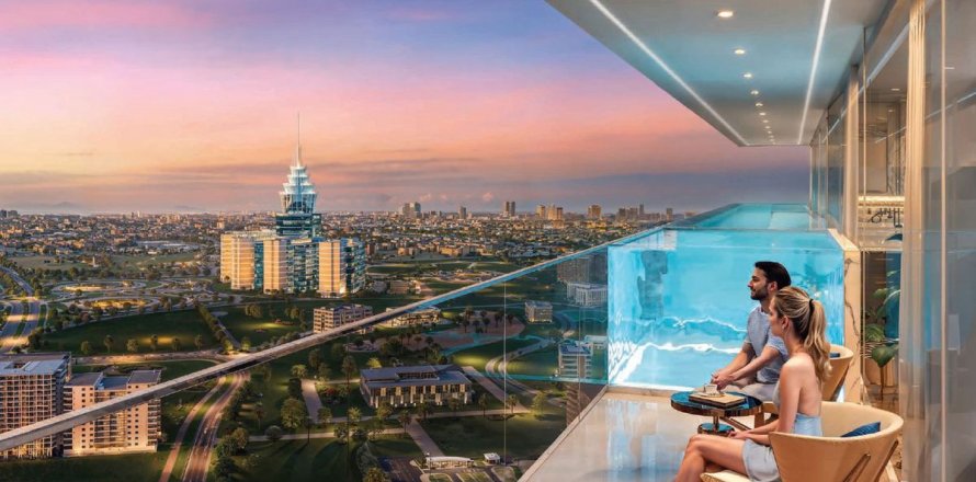 Пәтер Дубай, БАӘ-да 2 жатын бөлмелер, 74.3 м² № 694013