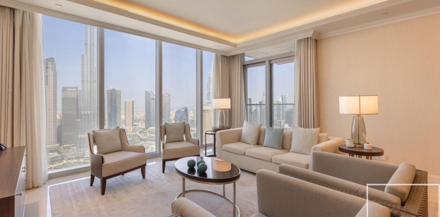 Leilighet i Downtown Dubai (Downtown Burj Dubai), Dubai, Emiratene 3 soverom, 202.71 kvm nr. 755248