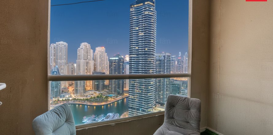 Apartmen di Dubai Marina, UAE 3 bilik tidur, 129.2 meter persegi № 679180