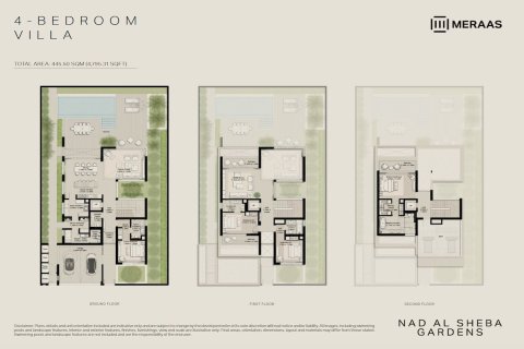 Dubai, BAE’de satılık villa 4 yatak odası, 594 m&sup2; No 679181 - fotoğraf 12