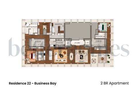 Wohnung zur Miete in Business Bay, Dubai, VAE 2 Schlafzimmer, 365.5 m2 Nr. 749970 - Foto 30