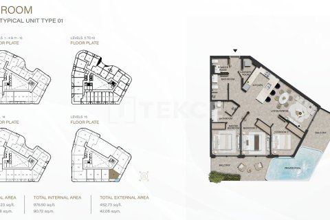 Apartment in Dubai Land, UAE 2 bedrooms, 120 sq.m. № 699398 - photo 25