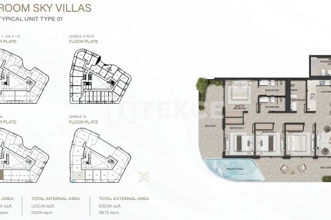 Apartment in Dubai Land, UAE 2 bedrooms, 120 sq.m. № 699398 - photo 26