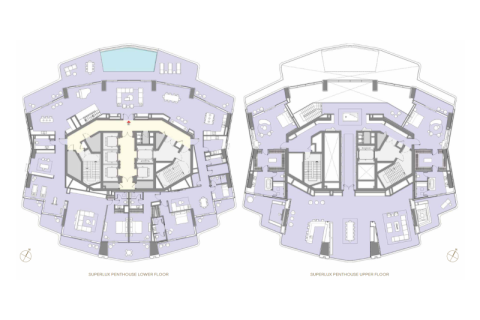 Купить квартиру в Дубай Марина, ОАЭ 1 спальня, 70м2, № 690056 - фото 13