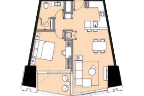 Купить квартиру в Дубай Марина, ОАЭ 1 спальня, 70м2, № 690056 - фото 11