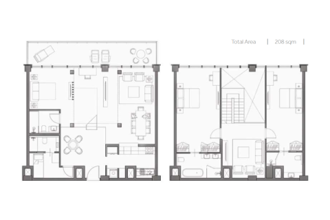 Apartment sa Yas Island, Abu Dhabi, UAE 1 silid № 690058 - larawan 13