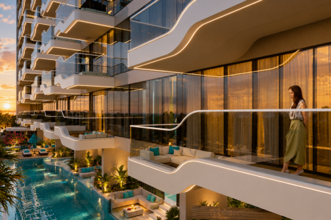 דירה ב Dubai, איחוד האמירויות 3 חדרי שינה, 130 מ