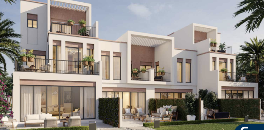 خانه شهری در Damac Lagoons، Dubai ، امارات متحده عربی 3 خوابه ، 193 متر مربع.  شماره 666976