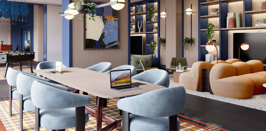 Apartman u gradu Business Bay, Dubai, UAE 1 spavaća soba, 53 m2 Br. 696393