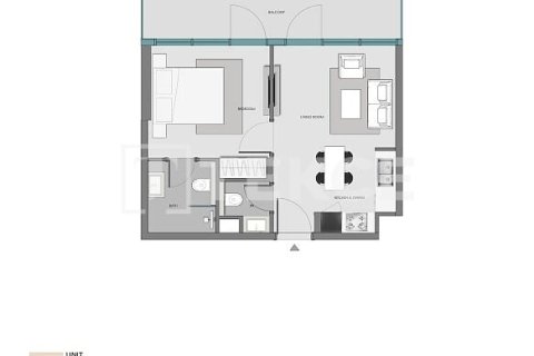 Apartmen di Dubai, UAE 1 bilik tidur, 58 meter persegi № 730894 - foto 21