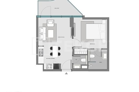 Apartmen di Dubai, UAE 1 bilik tidur, 58 meter persegi № 730894 - foto 25