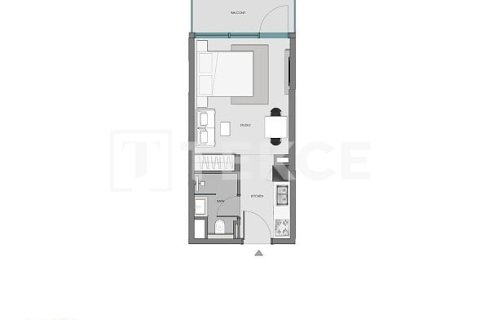 Apartmen di Dubai, UAE 1 bilik tidur, 58 meter persegi № 730894 - foto 20