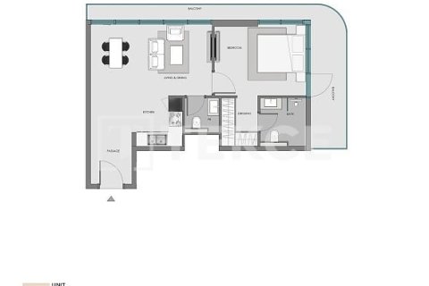 Apartmen di Dubai, UAE 1 bilik tidur, 58 meter persegi № 730894 - foto 16