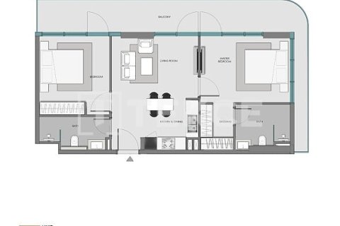 Apartmen di Dubai, UAE 1 bilik tidur, 58 meter persegi № 730894 - foto 29